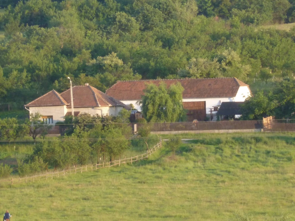 Casa la tara  cu livada