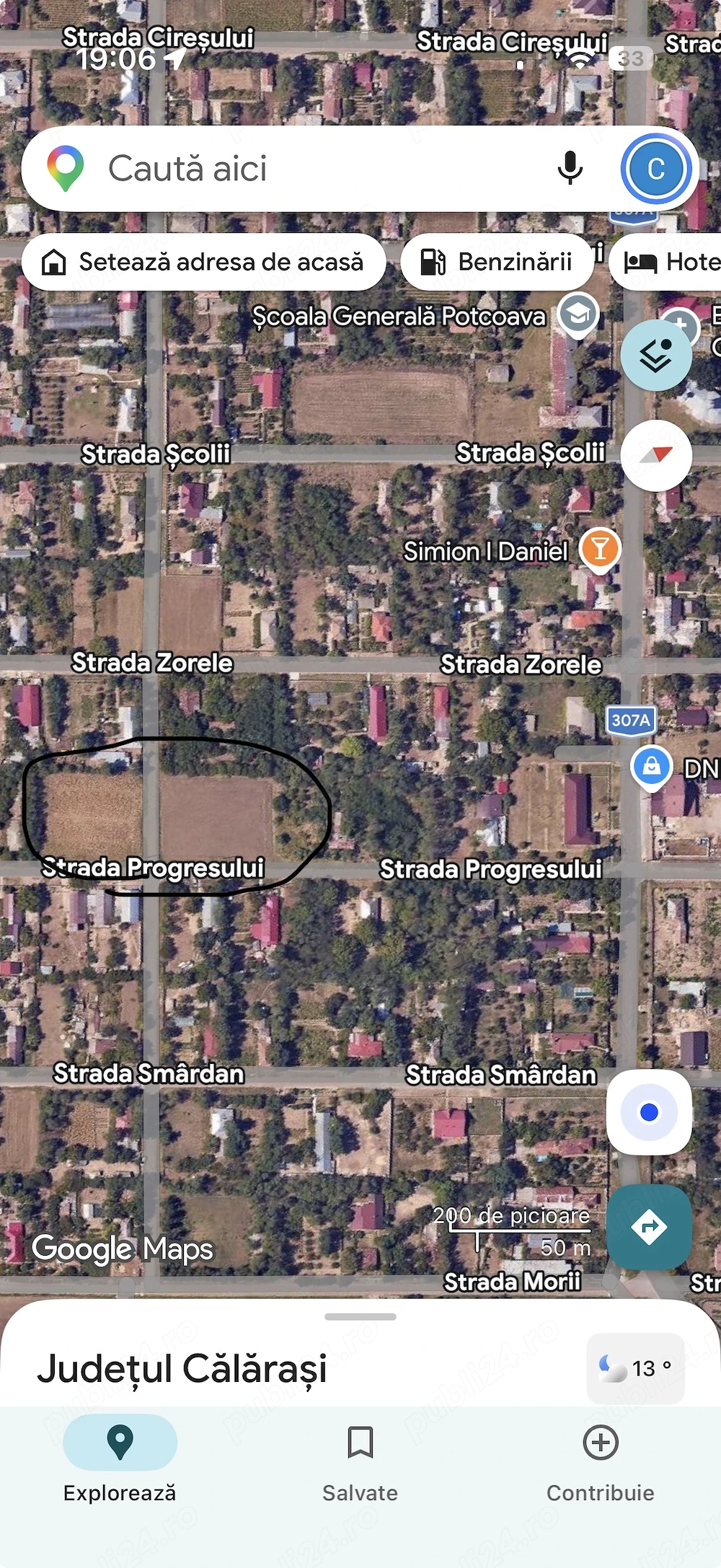Teren intravilan Călărași 