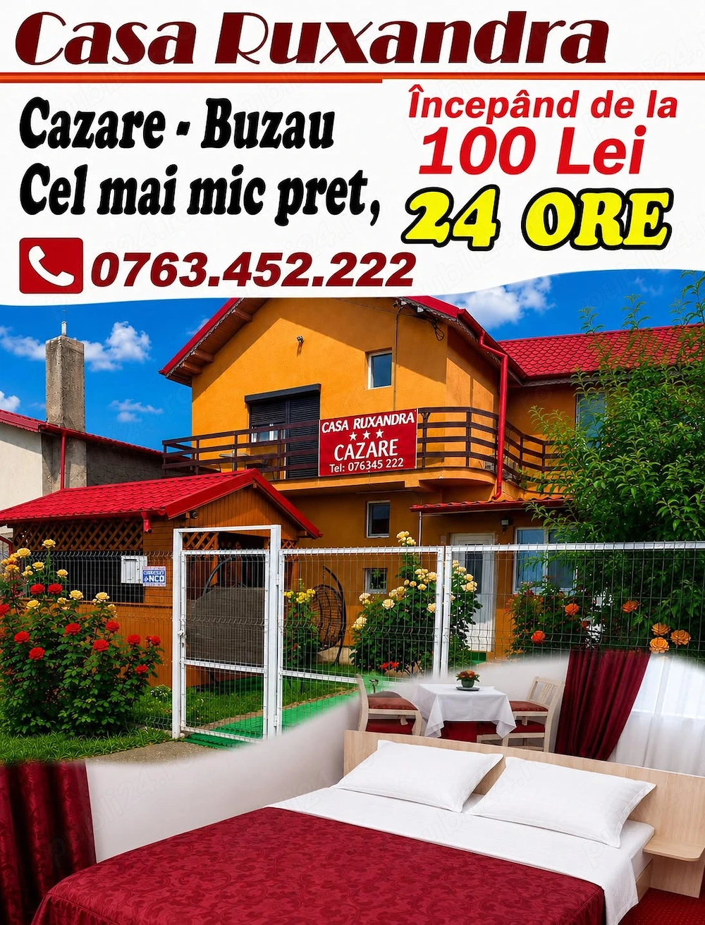 Cazare Ieftina in Buzau Casa Ruxandra 