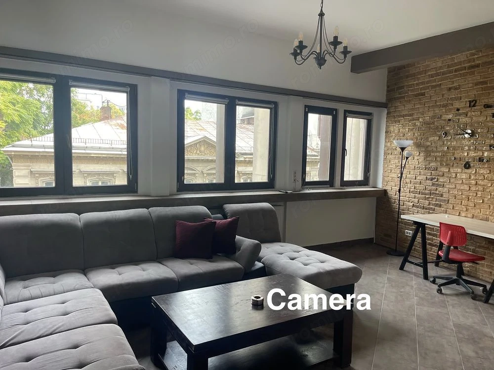 Studio ultracentral de vânzare - 39mp - Calea Victoriei - terasă, renovat.