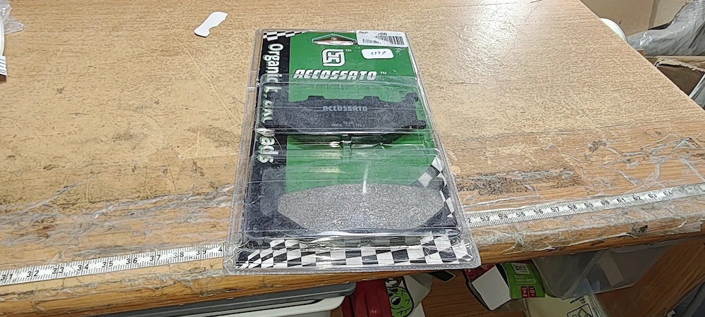 Placute de frana Motocicleta Accossato 5630 #A657