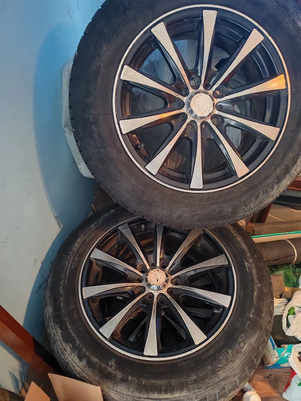 jante set 4 buc platin P 69 cu 5 prezoane 5x112