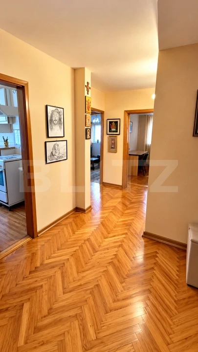Apartament cu 3 camere DECOMANDAT, 73 mp cu balcon si 2 bai (CONFORT SI SPAȚIU)