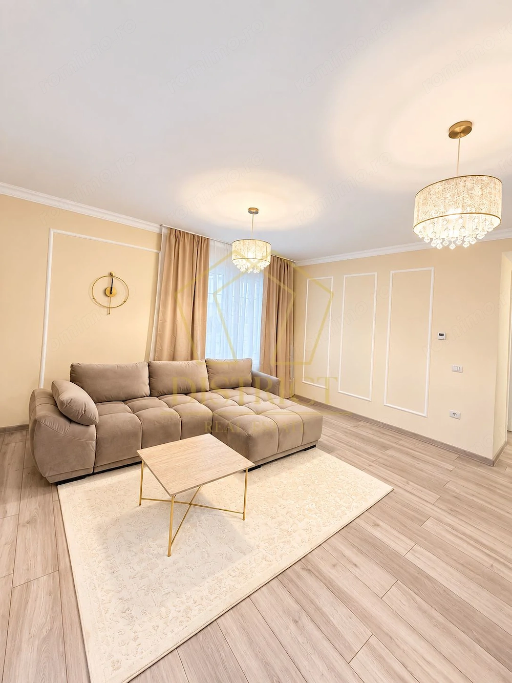 Apartament cu 2 camere si grădină,complet mobilat si utilat. | Giroc