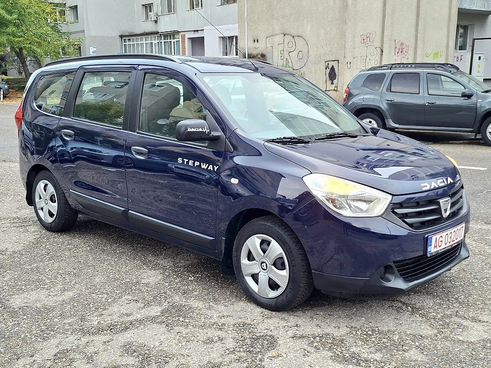 Dacia Lodgy 1.6 mpi. GPL.7 licuri.2015 Euro 5Germania recent adusa 
