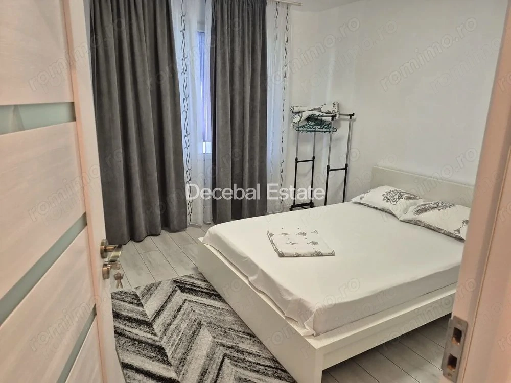 Apartament 2 camere metrou lângă scară etaj intermediar Trapezului