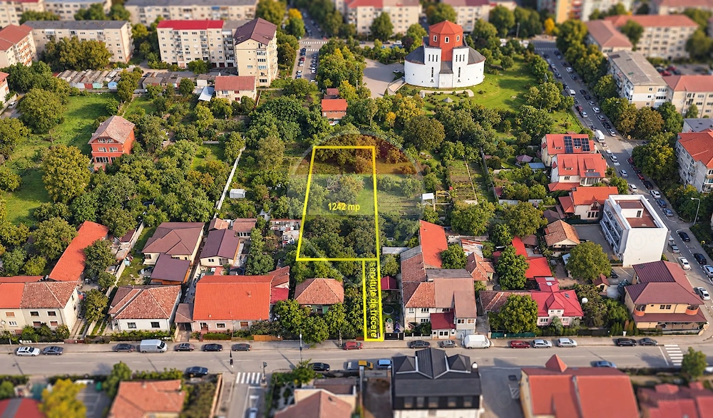 Teren pentru casa | 1,242mp | Strada Mures | Cel mai avantajos pret