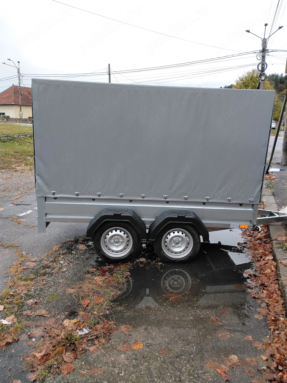 Vând remorca 750kg noua cu 2 axe
