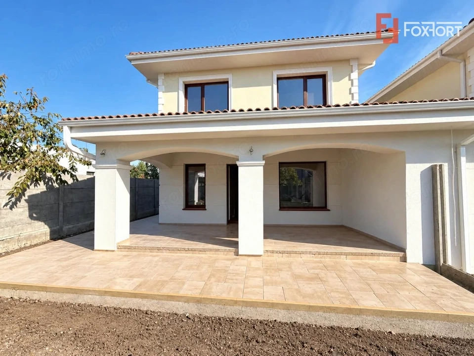 Duplex cu 4 camere | Fatada stil mediteranean | Toate utilitatile | Dumbravita