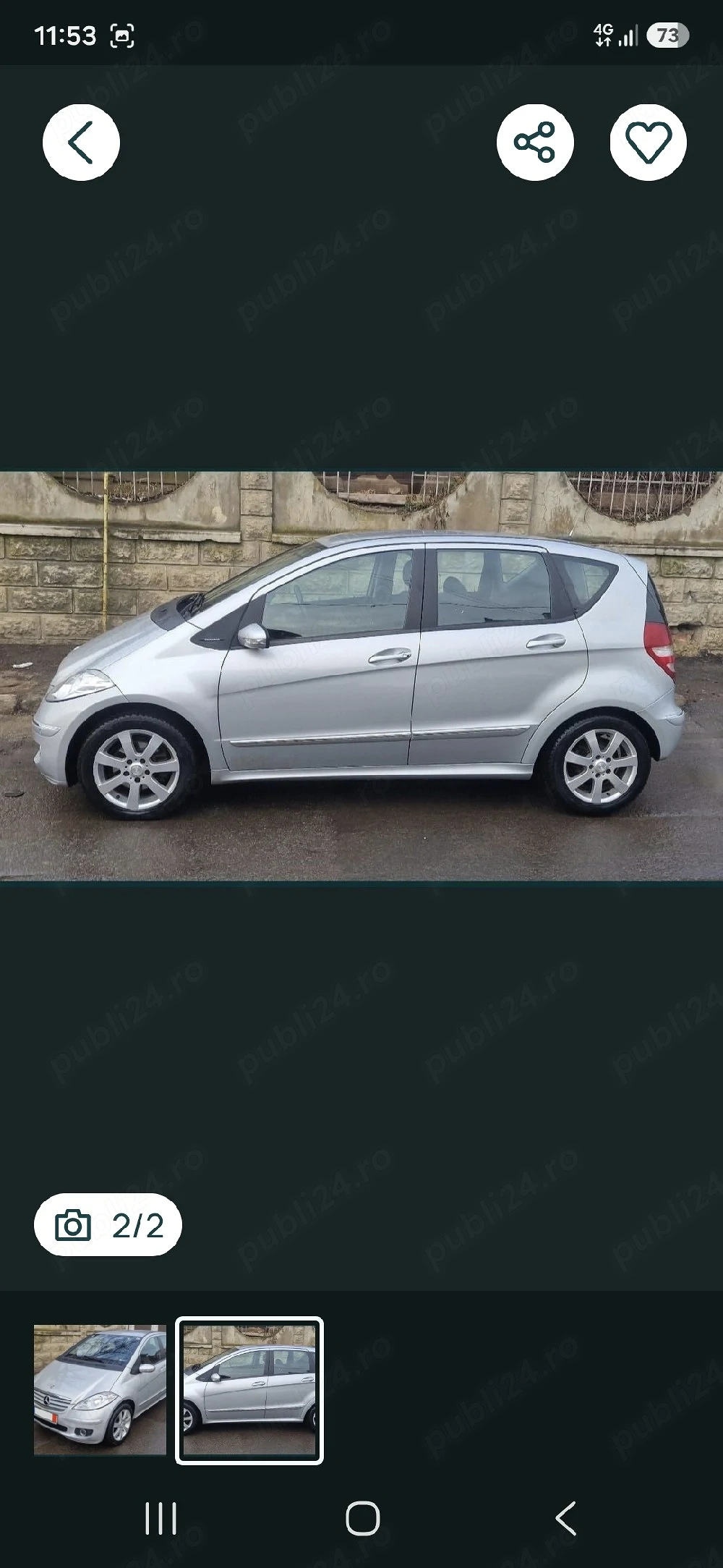 Mercedes a klass automat 
