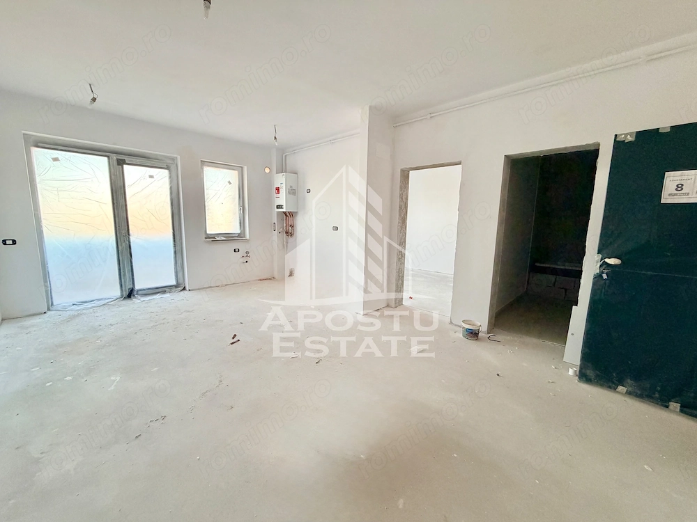 Apartament cu 2 camere, la asfalt, zona Giroc