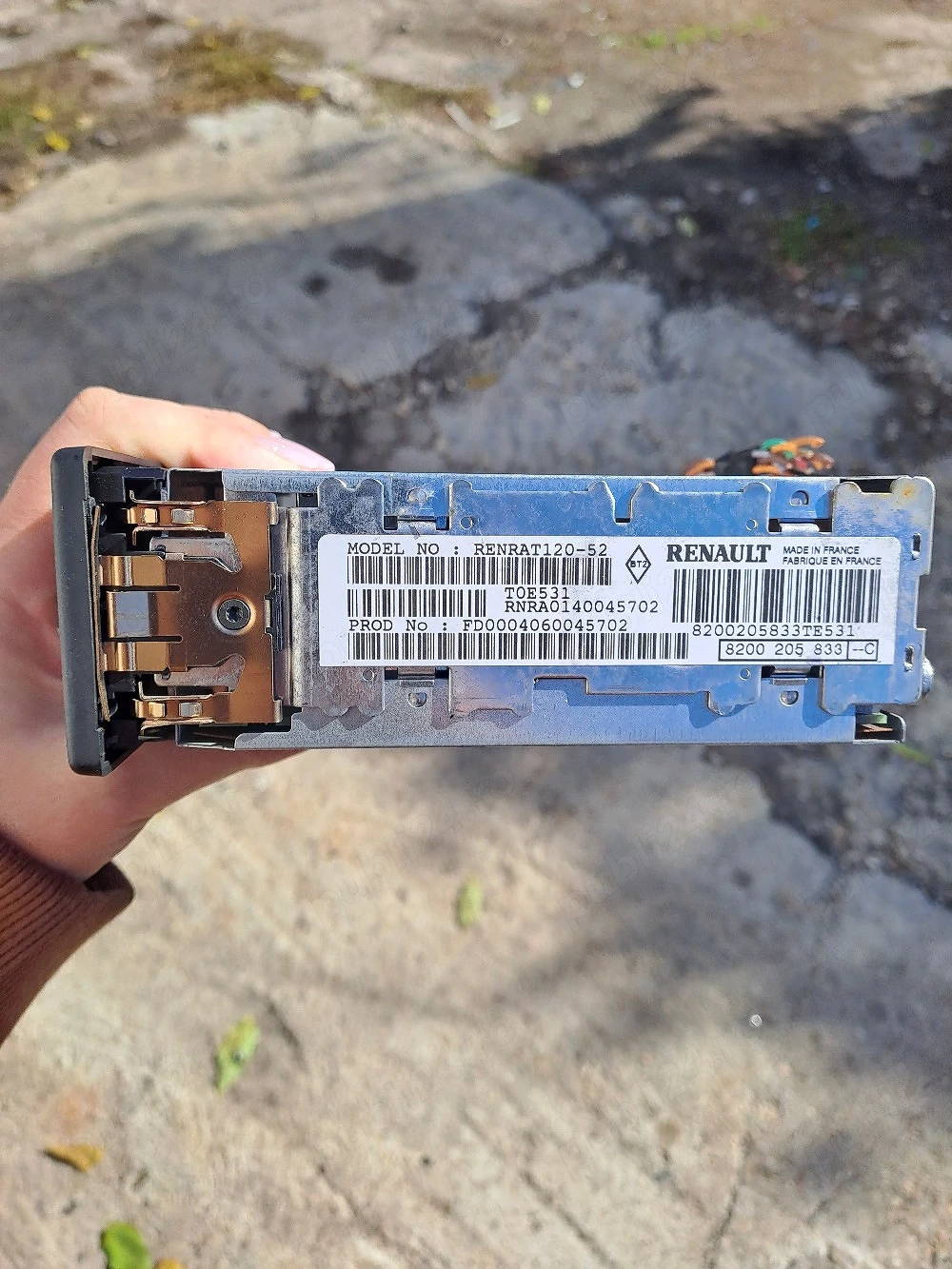 Radio CD Original Renault Vel Satis / Laguna 2 / Espace 4 - Cod Inclus