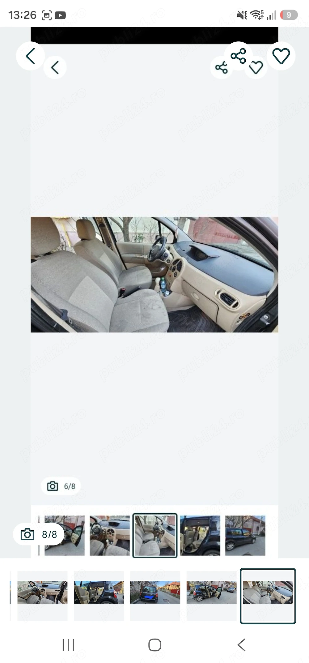 Masina Renault Modus