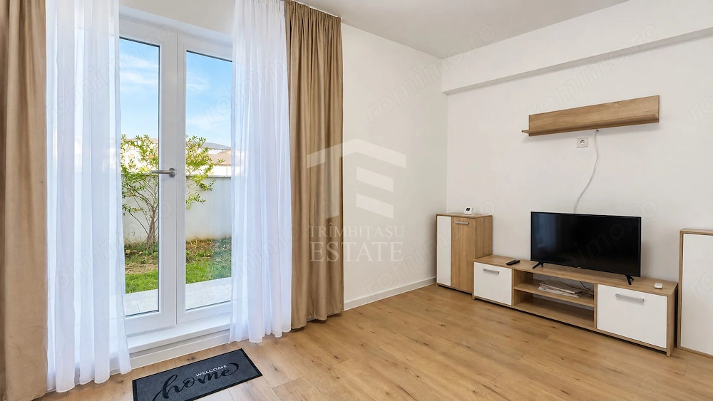 Bragadiru, Strada Diamantului - Ap 2 camere mobilat, curte proprie
