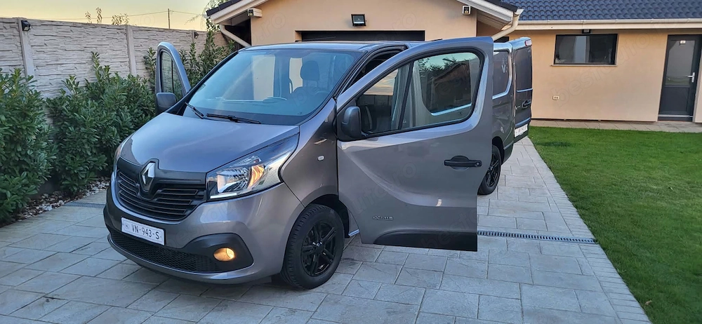 Renault Trafic Model Extra lung Dubla cabina