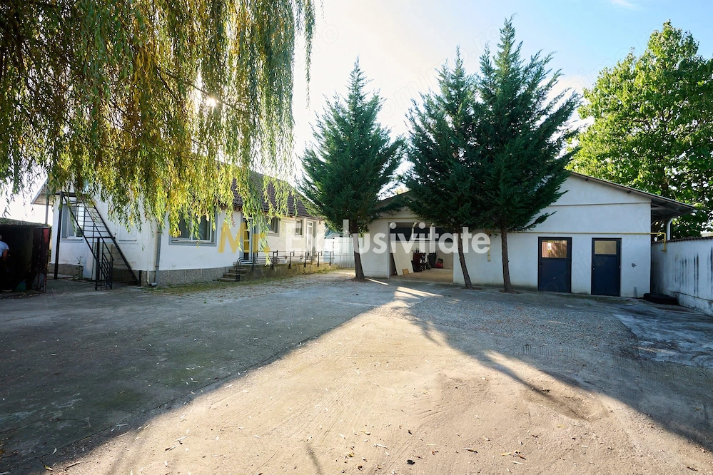 Casa de locuit + hala 136 mp in aceesi curte Maracineni Argeselu