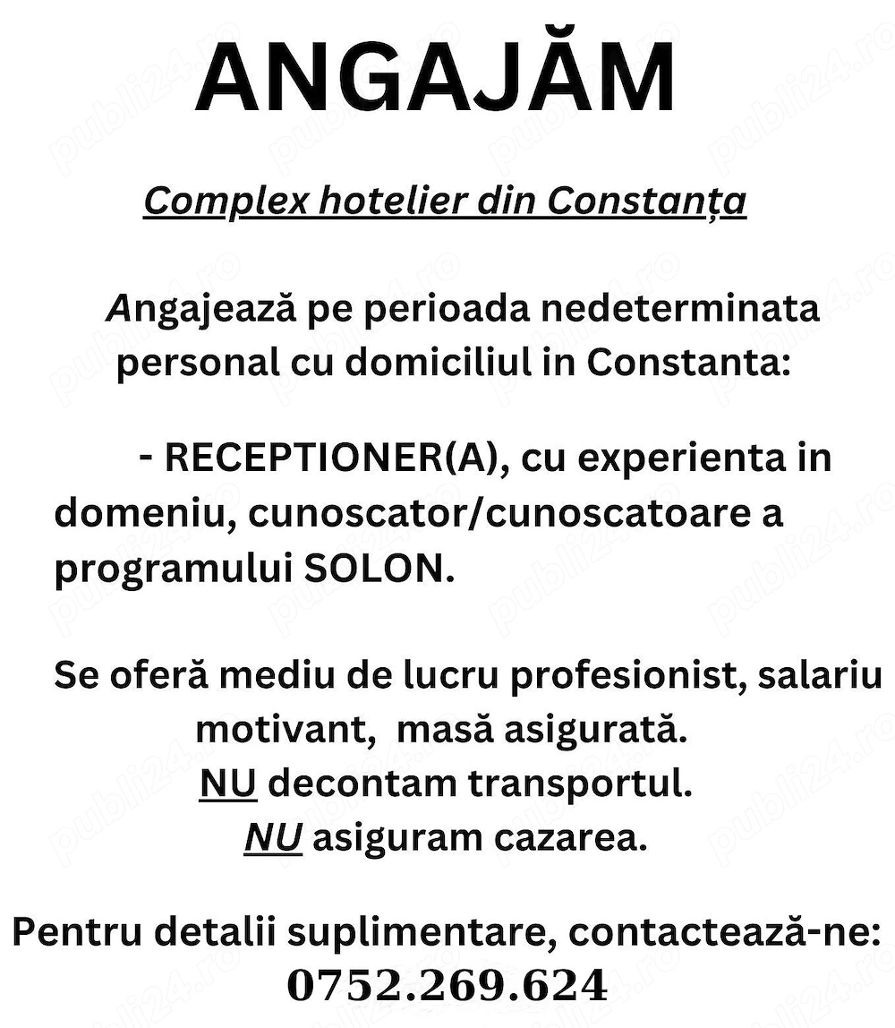 Angajam in regim permanent