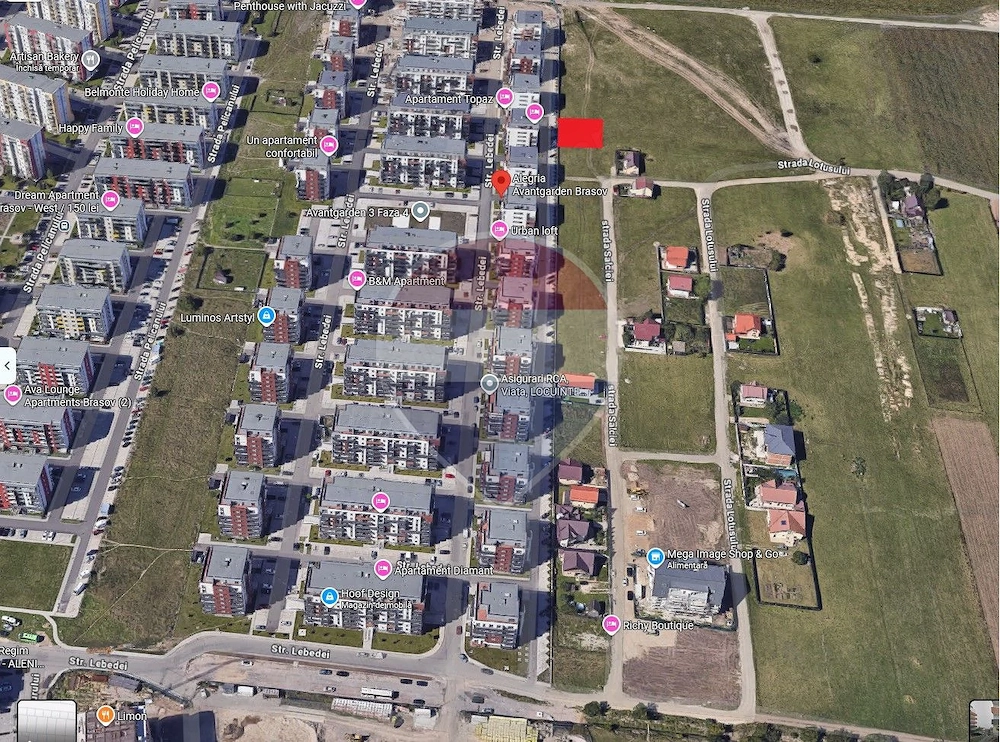 Loc de casa Brasov , Strada Salciei nr 39, zona Avantgarden, 468mp