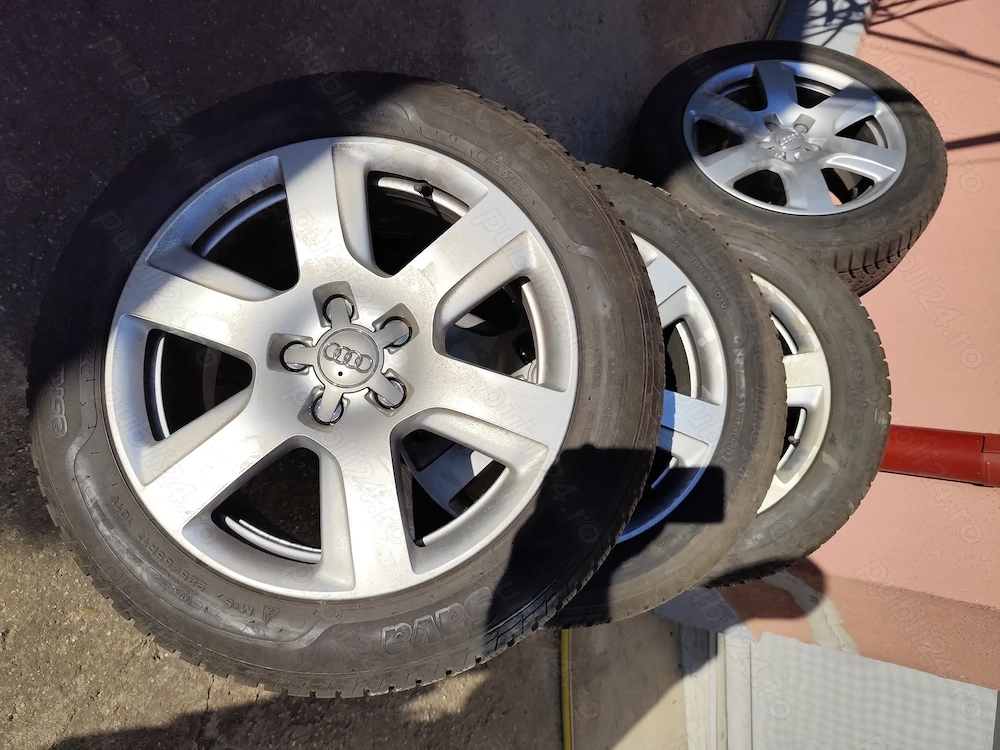 Cauciucuri+ Jante Audi 225 55 17..