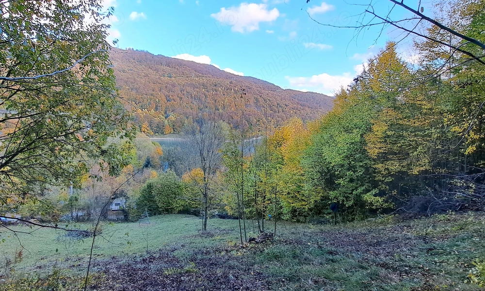 Vand teren cu vedere la lac, Valea Doftanei,Strada Lacului
