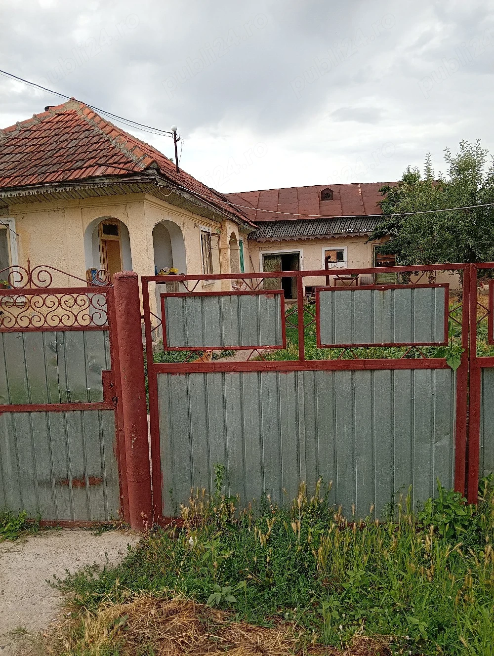 Vand casa bătrânească plus teren 