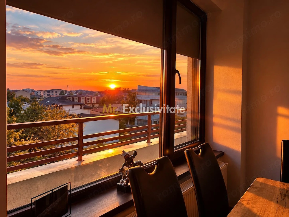 Apartament 2 camere | 2 băi |80 mp| vedere panoramică | Bucureștii Noi