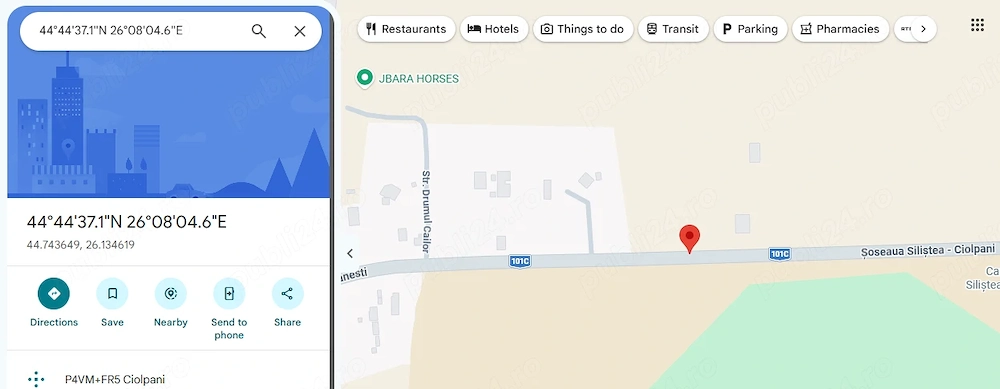 VÂND TEREN INTRAVILAN   3.000 MP   gaze, curent şi canalizare