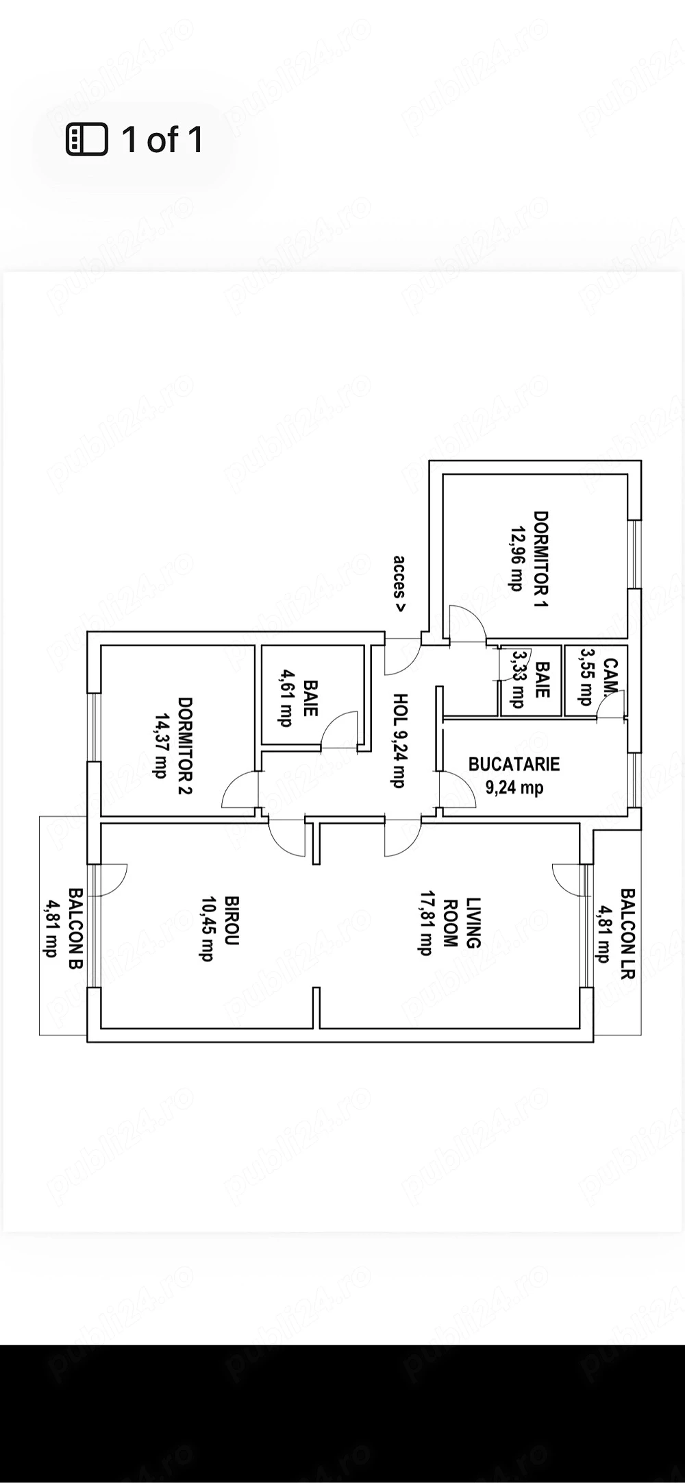 Apartament 4 camere