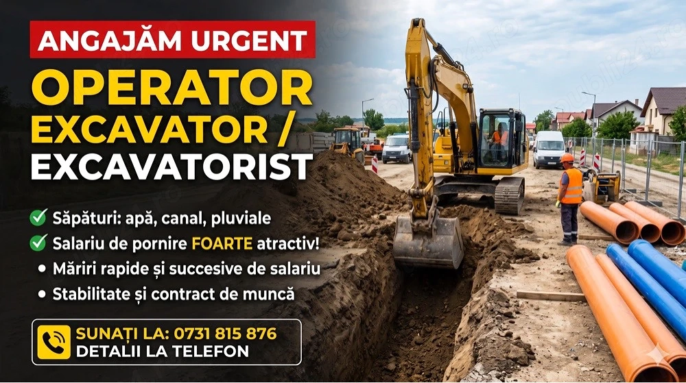 Amgajare Operator Exacavator   Excavatorist