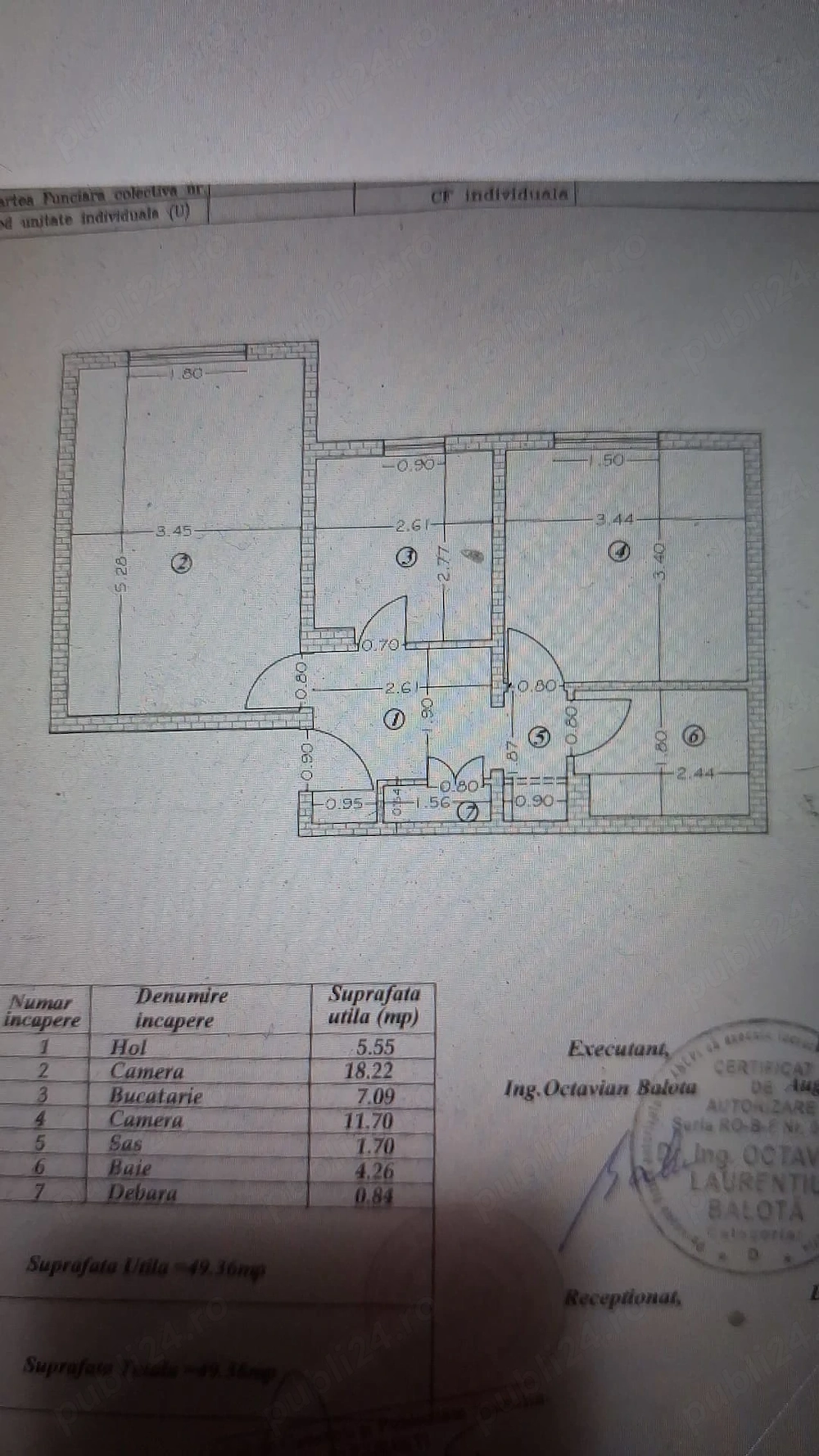 Apartament 2 camere decomandat sect 3, 1983 str Iosif Ion