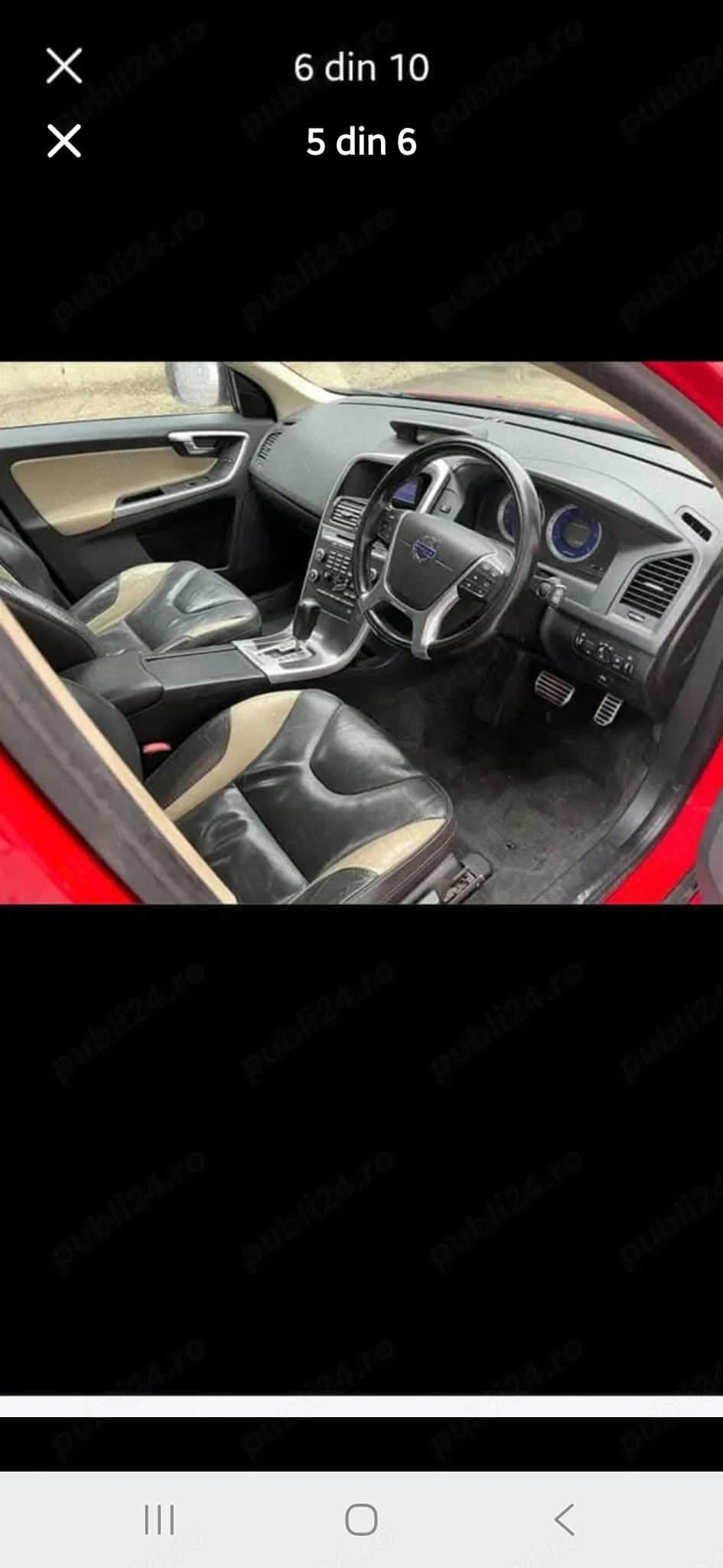 Dezmembrez Volvo xc60 an 2010