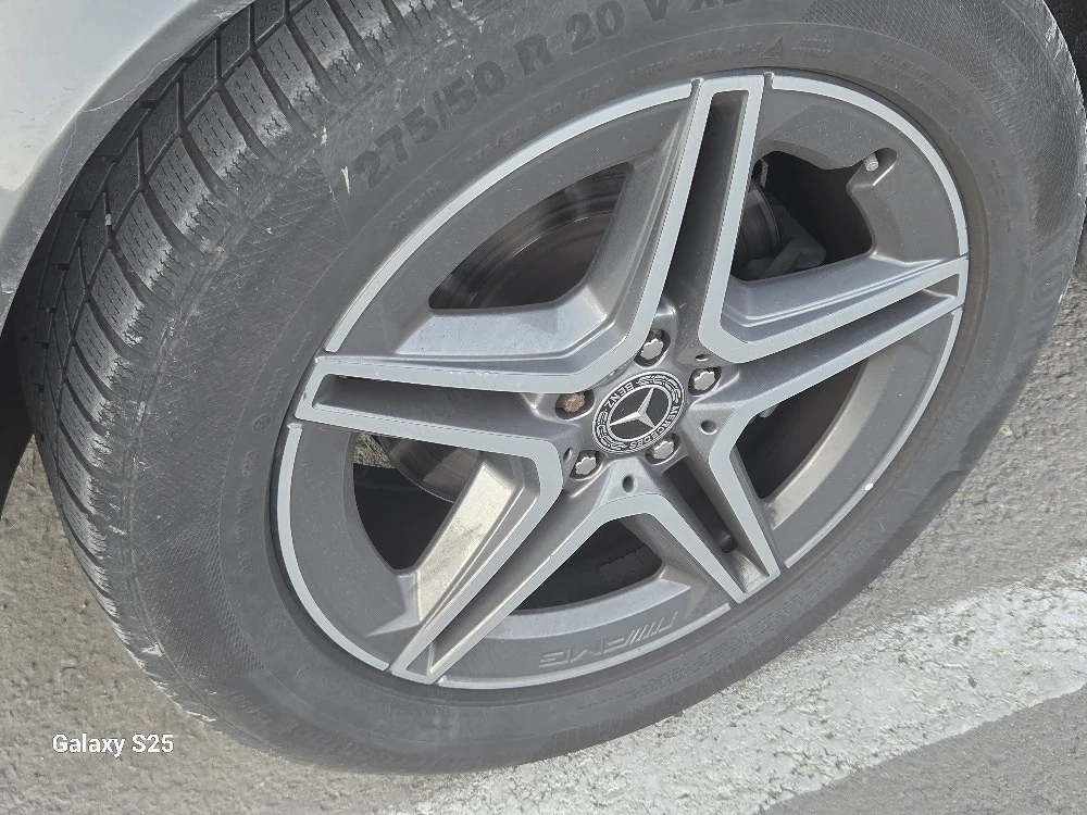 vînd genți aluminiu cu cauciucuri de iarna, mercedes GLE 300 2020 w167 fabricație 2020