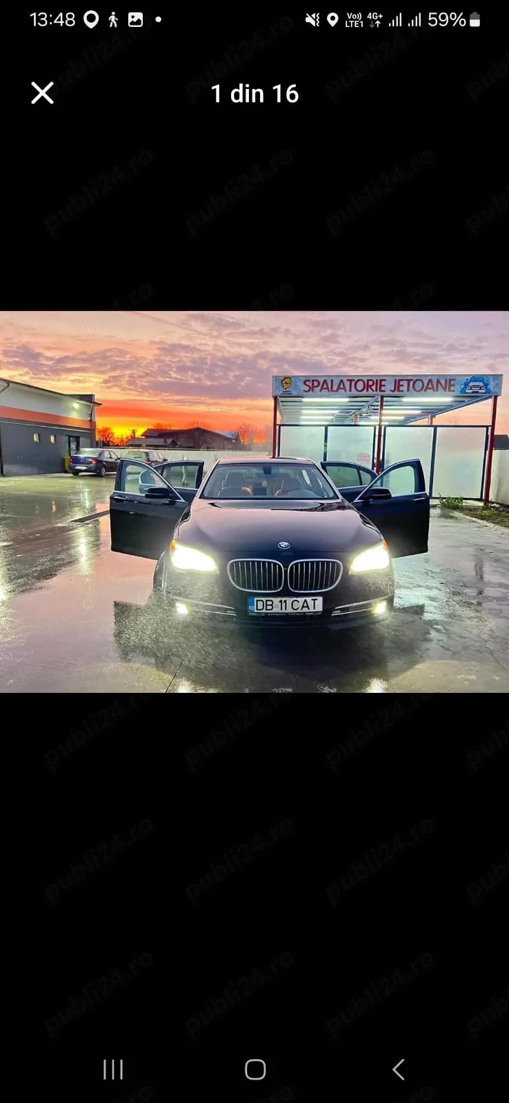 BMW 740 de vânzare 2014