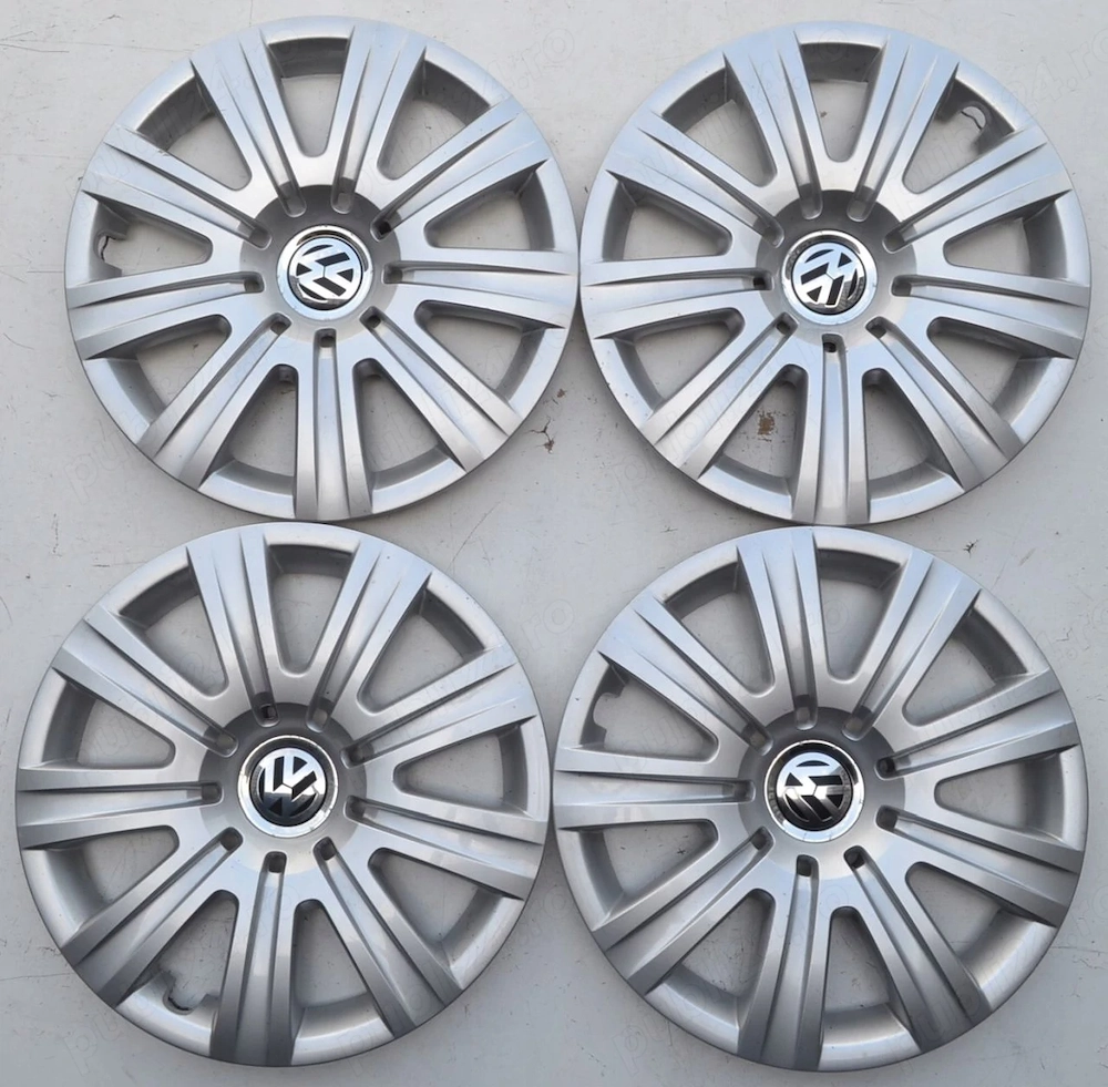 Set 4 capace roti otel R16 inch - Original OEM VW Tiguan Passat Golf Jetta