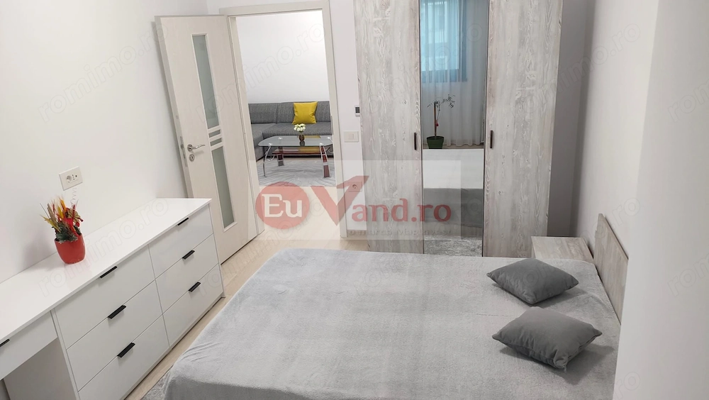 De inchiriat apartament cu 2 camere, bloc nou, Micro 17, et. 2, 550 euro