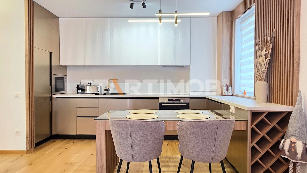 Apartament mobilat cu parcare Urban Plaza