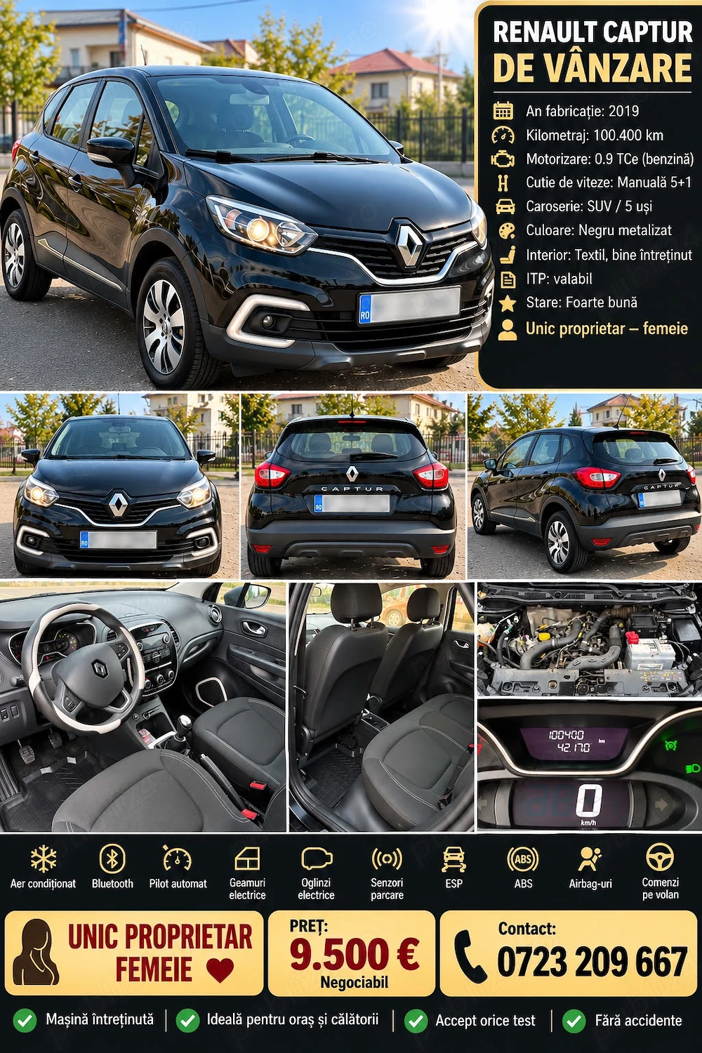 Unic propietar, captur vanzare