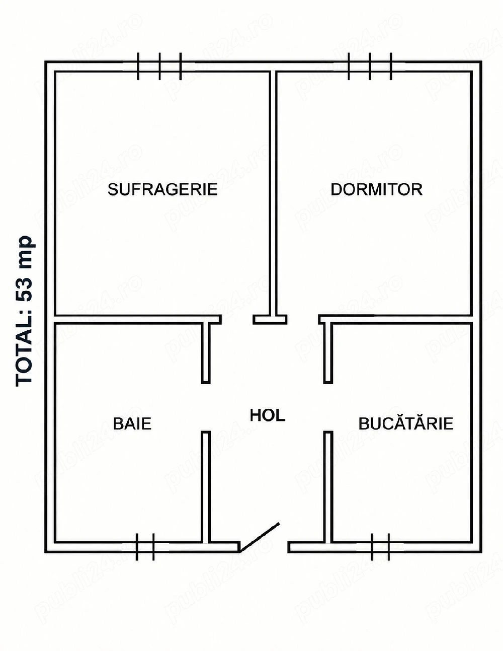 Inchiriez apartament 