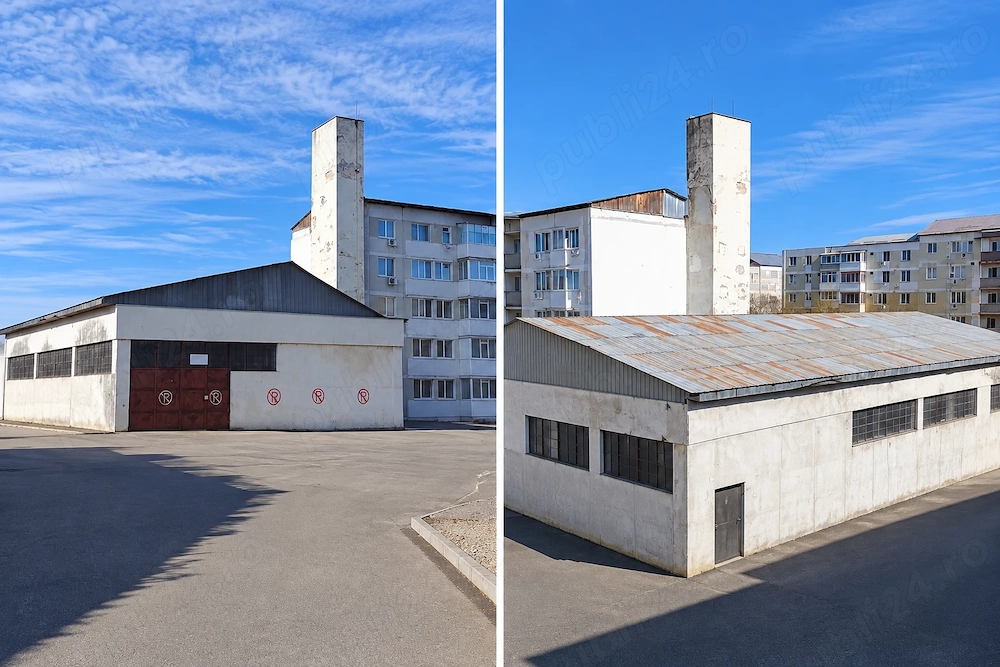 Hala productie comercial proiect imobiliar