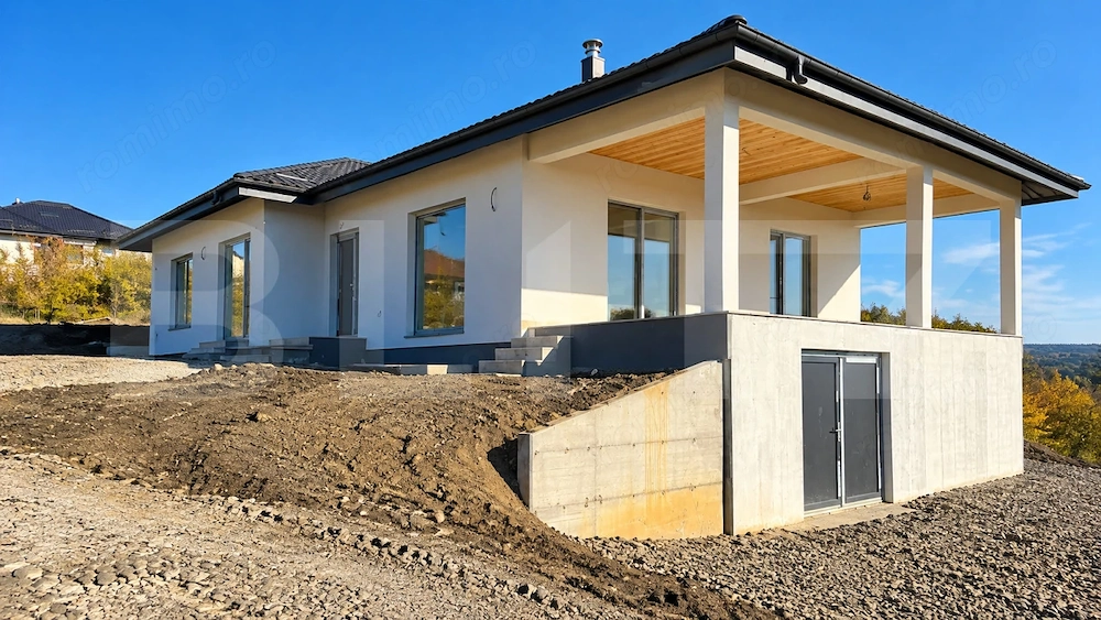 Casa individuală cu 120 mp  teren de 1170 mp Breazu