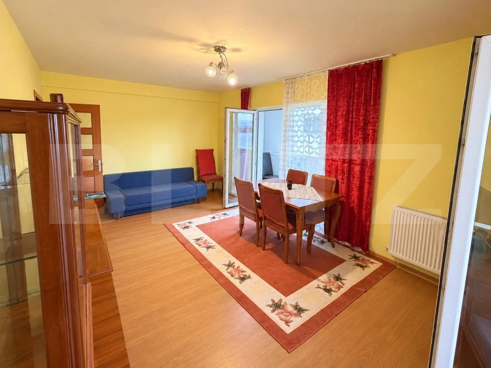 Apartament 2 camere, 56mp, terasa 51mp, balcon, geam la baie, VIVO