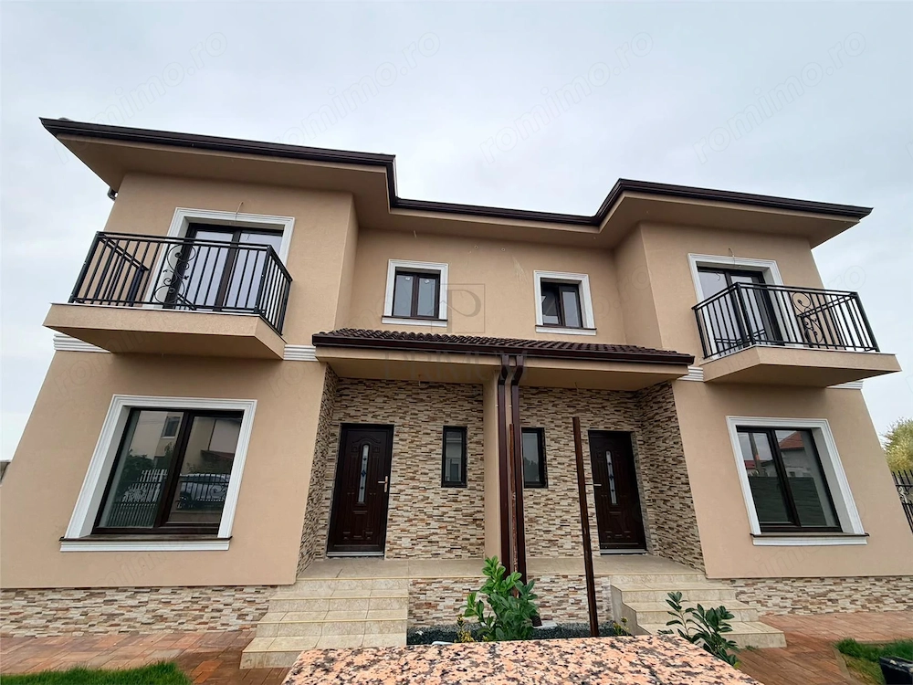 Duplex 5 camere - teren 390 mp - toate utilitatile