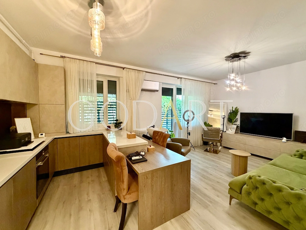 Apartament 3 camere | Curte | Mobilat Utilat LUX | Parcare