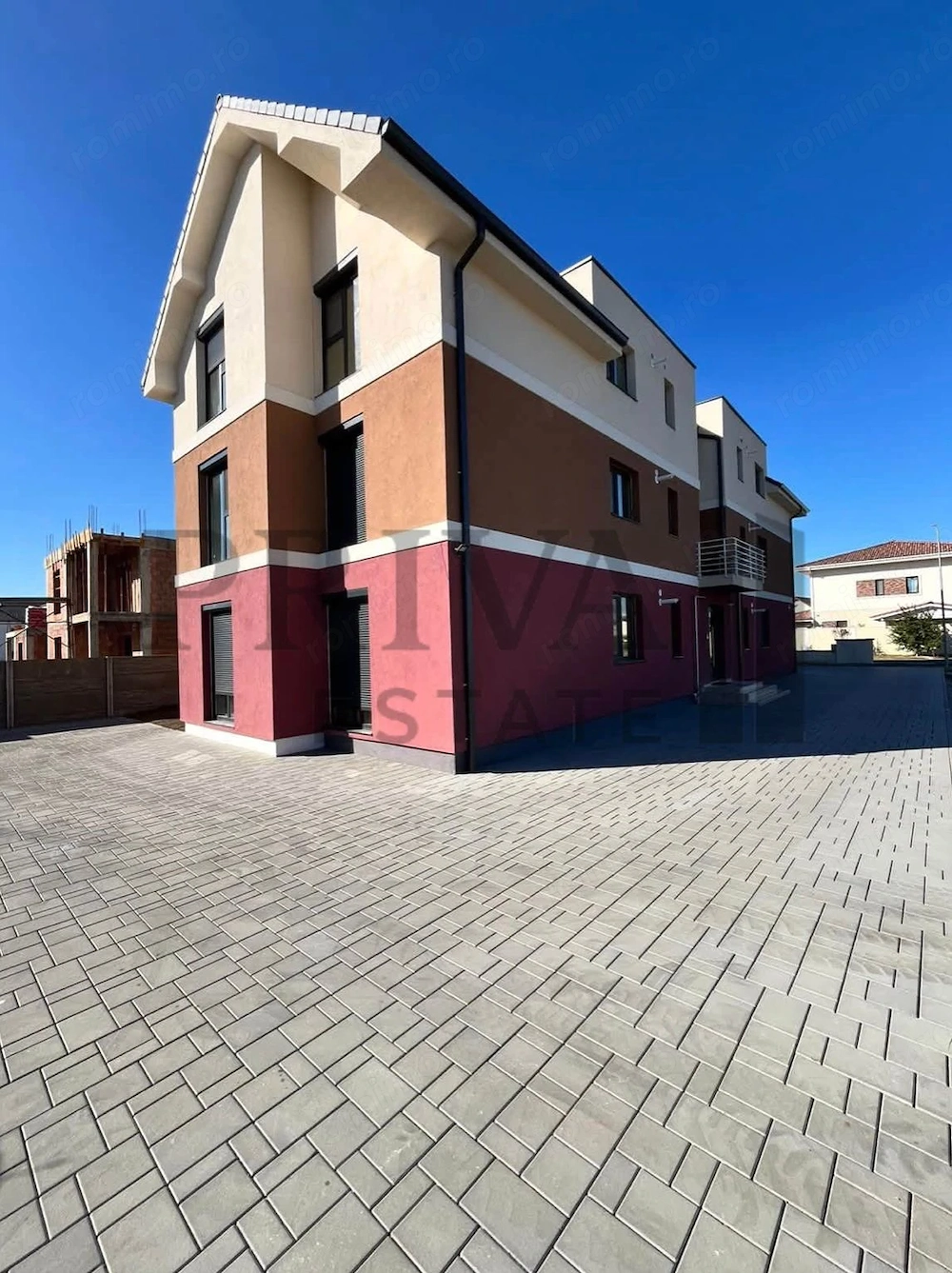 Apartament nou, 3 camere, 2 bai, 67 mp, etaj 2, Mosnita Noua