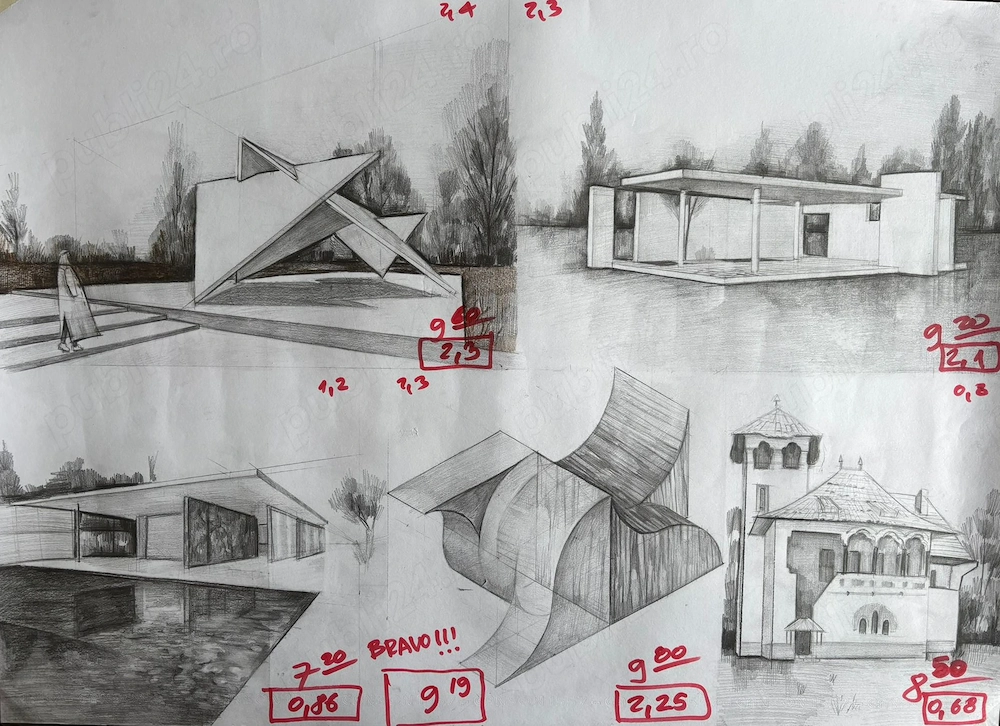 Pregatire pt Admitere Arhitectura in Romania si in afara tarii (4/5)