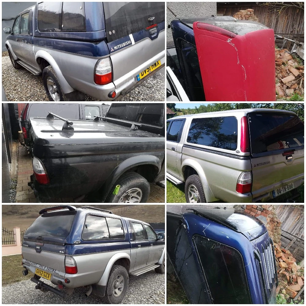 hard top hartop acoperis bena cober Mitsubishi L200 Ford Ranger Mazda bt50 b2500