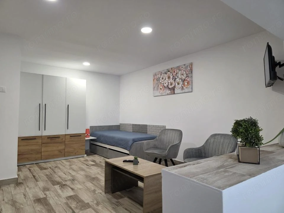 Ultracentral Otopeni 2 camere, etaj 1, 64 mp, utilat si mobilat