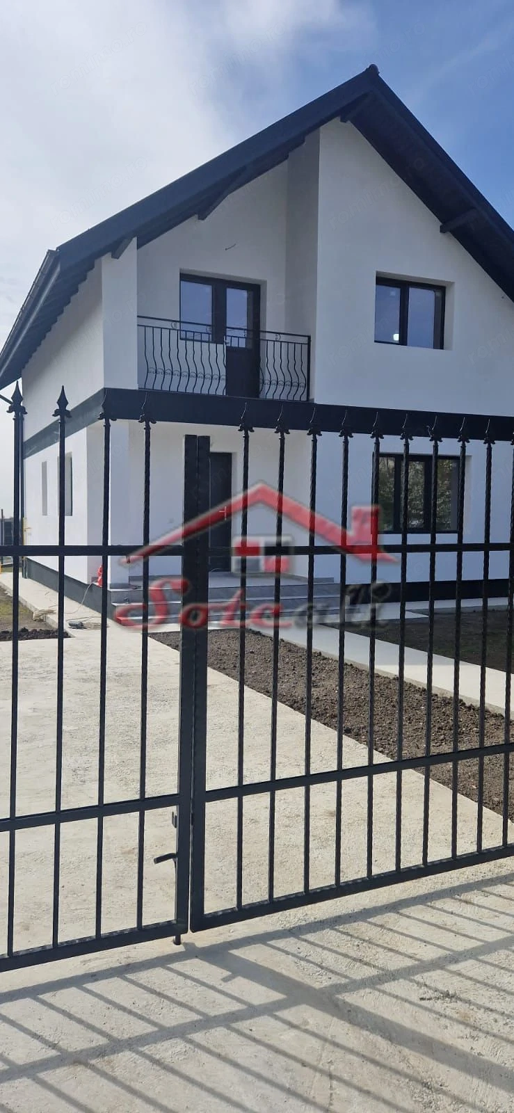 Casă nouă în Cornu – construcție modernă, teren 500 mp