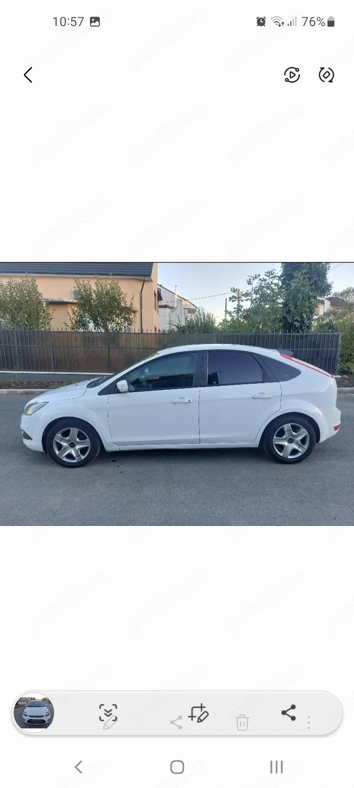 De vânzare  ford focus 1 6 MOTORINĂ  AN  2010