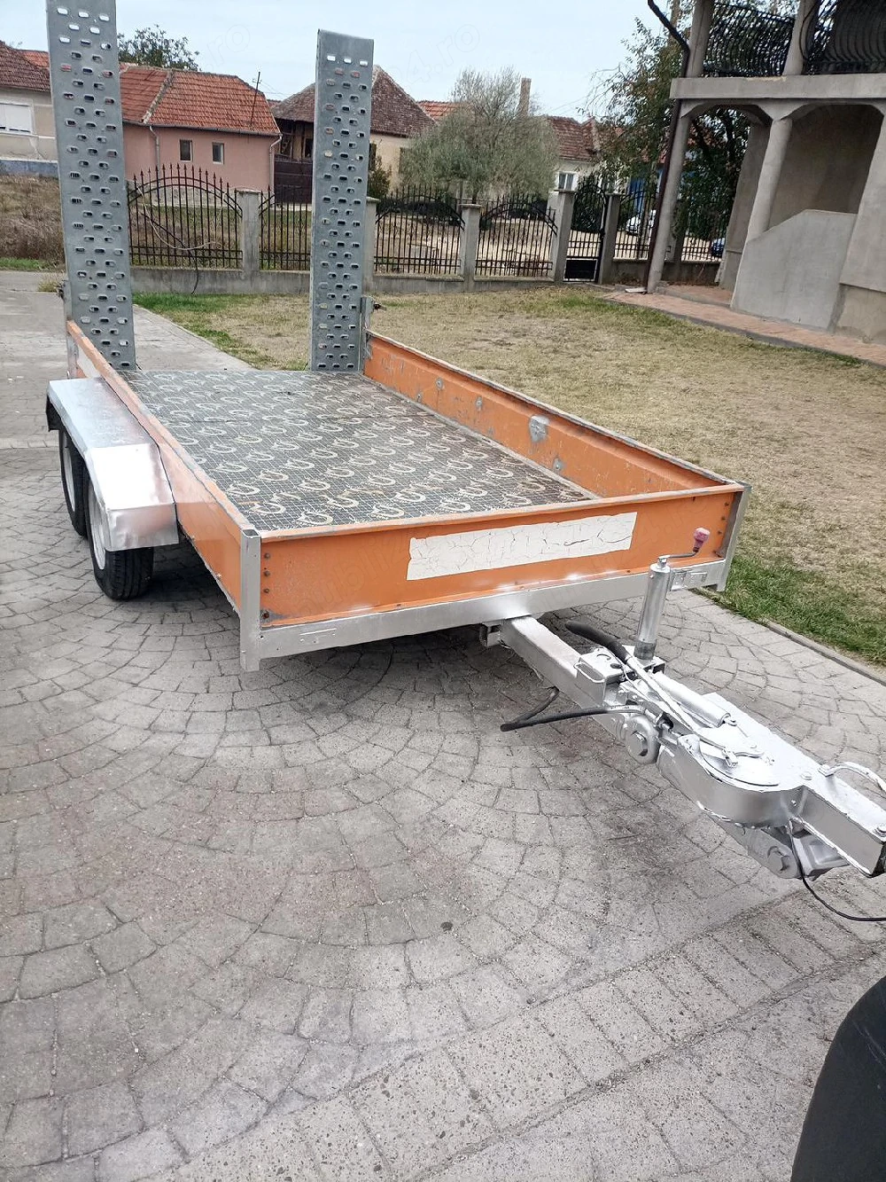 remorcă pt utilaje 